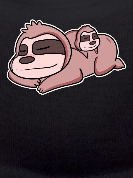 Sloth with baby