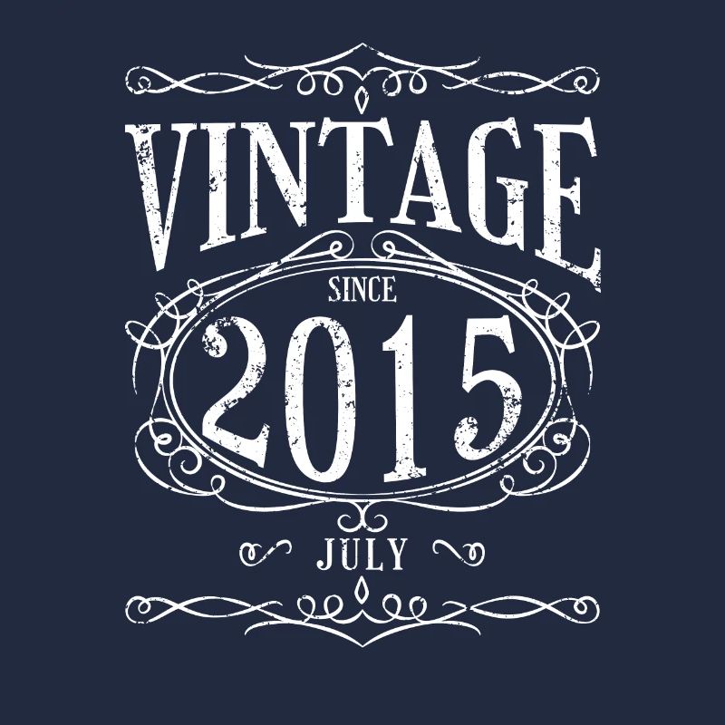 Geburtstag - Vintage since Juli 2015