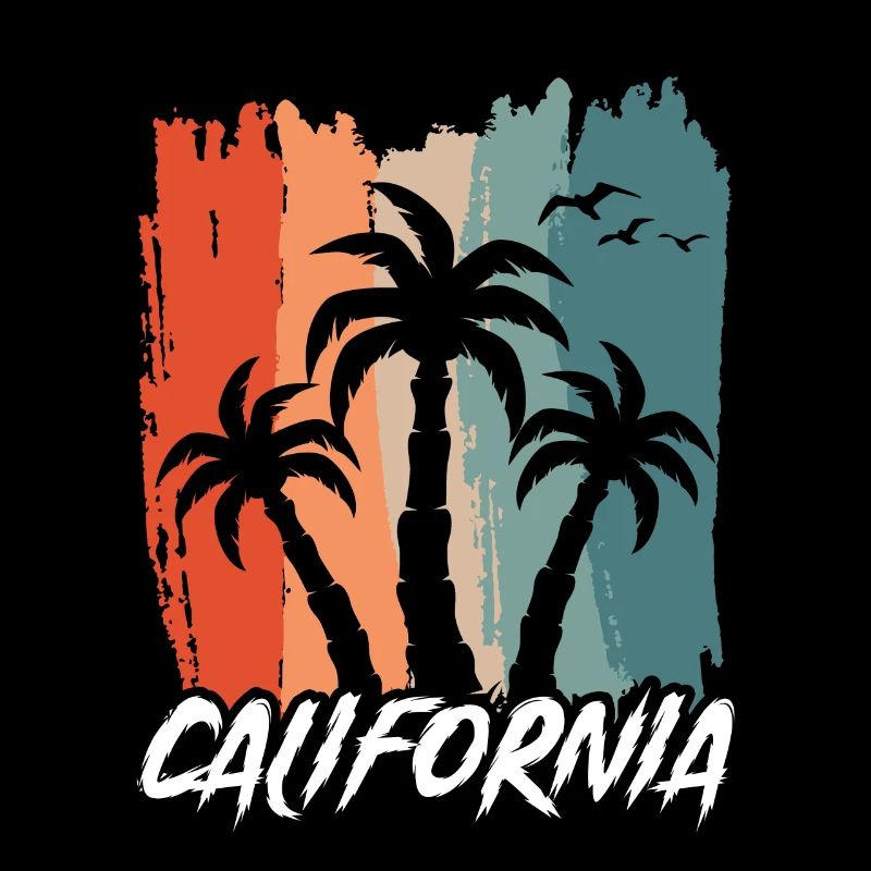 Californie Soleil d’été Palm Beach Eau