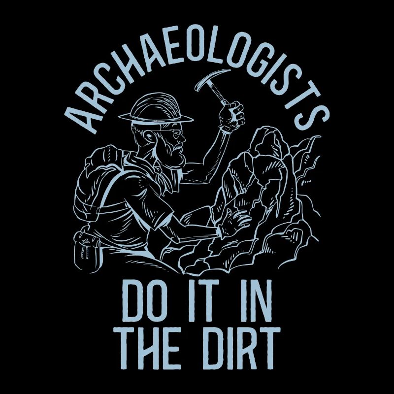 Archéologie Archéologue creuser Archéologue