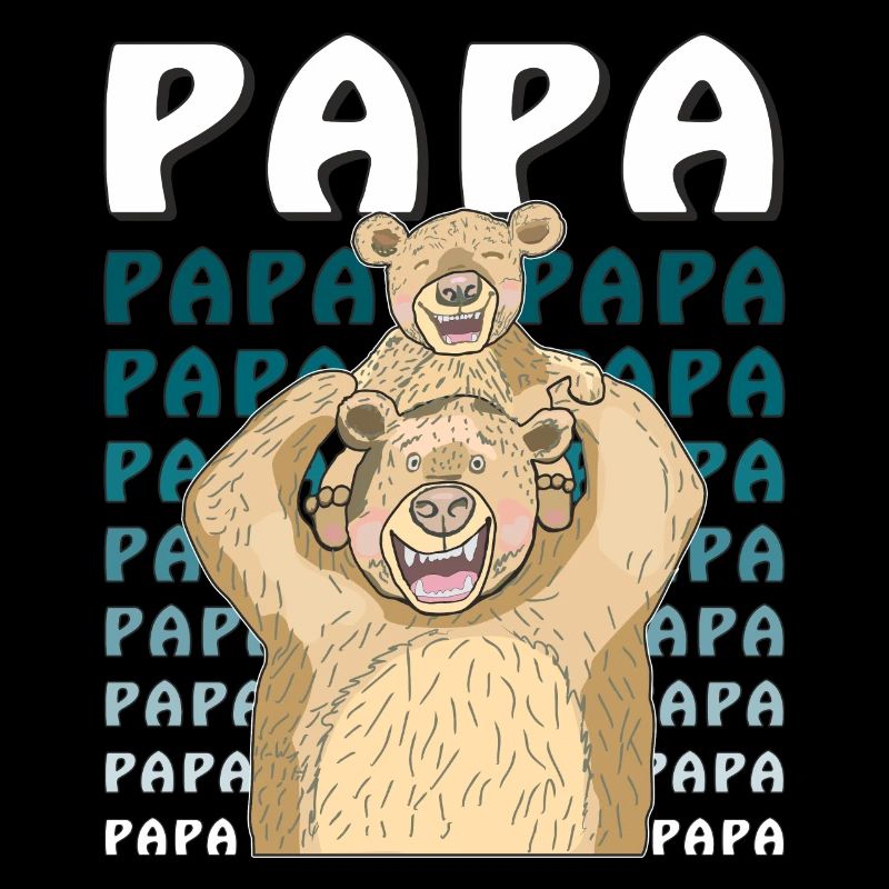 BEAR DADDY KID DAD