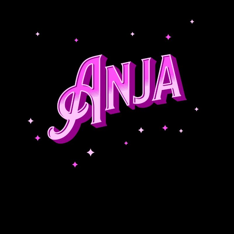 Anja name personalized