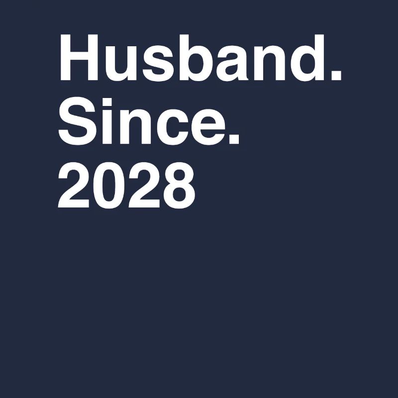 Jubiläumsehemann seit 2028 Hochzeit