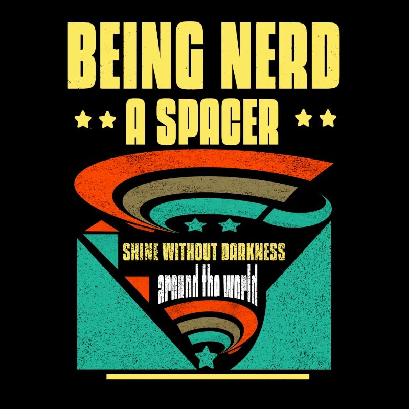 Vintage Nerd - Funny