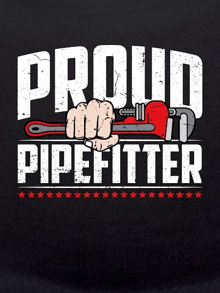 Pipefitter Fier Pipefitter Ouvrier Construction
