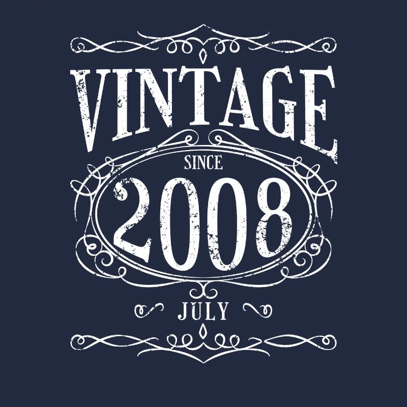 Geburtstag - Vintage since Juli 2008
