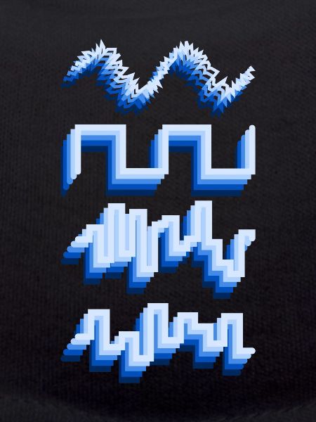 Synthesizer Synth Wavefroms