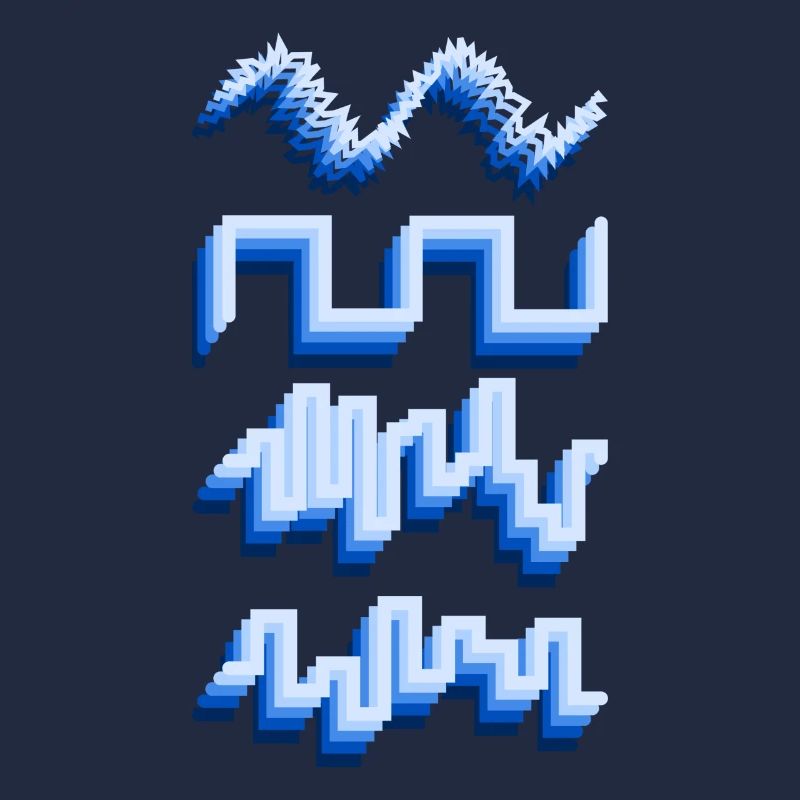 Synthesizer Synth Wavefroms