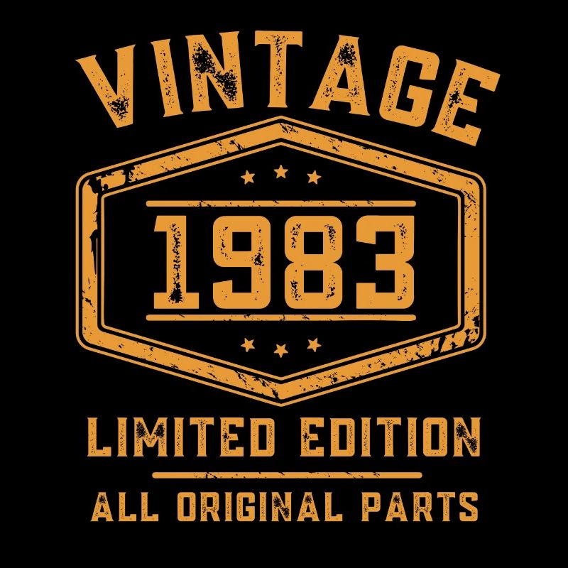 40 ans né en 1983 rétro 40e anniversaire