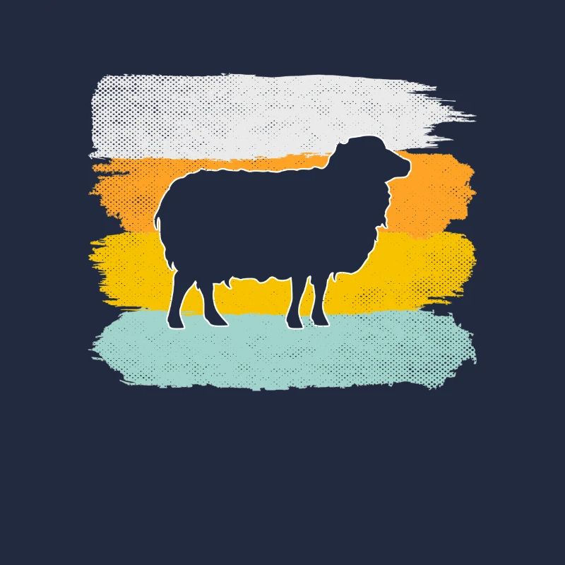 Schaf Retro