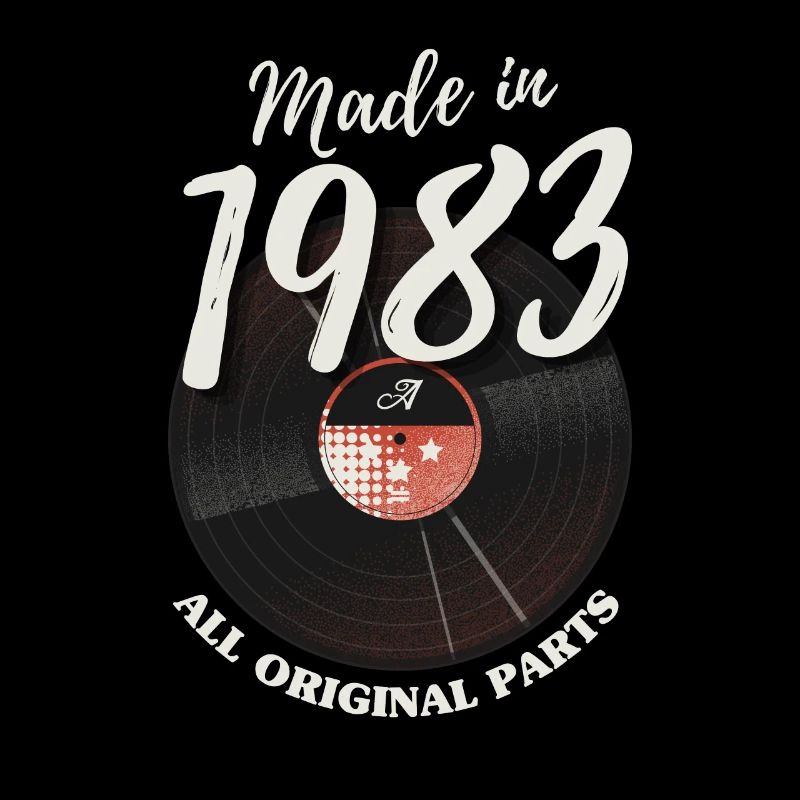 40 ans né en 1983 rétro 40e anniversaire
