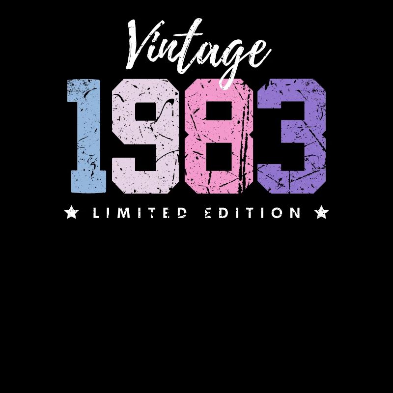 40 ans né en 1983 rétro 40e anniversaire