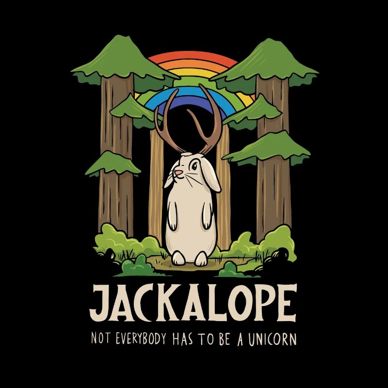 Mythical Creatures Cryptid Design for Jackalo