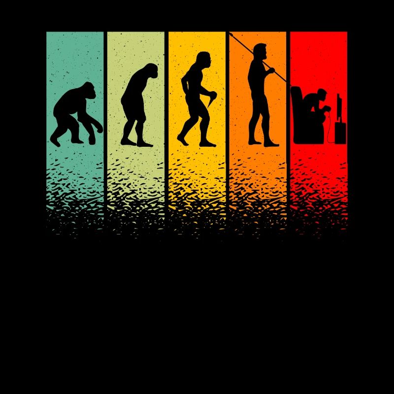 Evolution gamer cadeau humour Ado Gaming