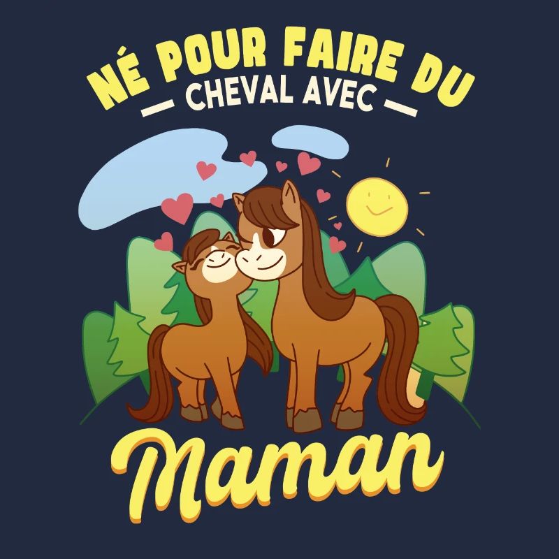 Cheval Avec Maman