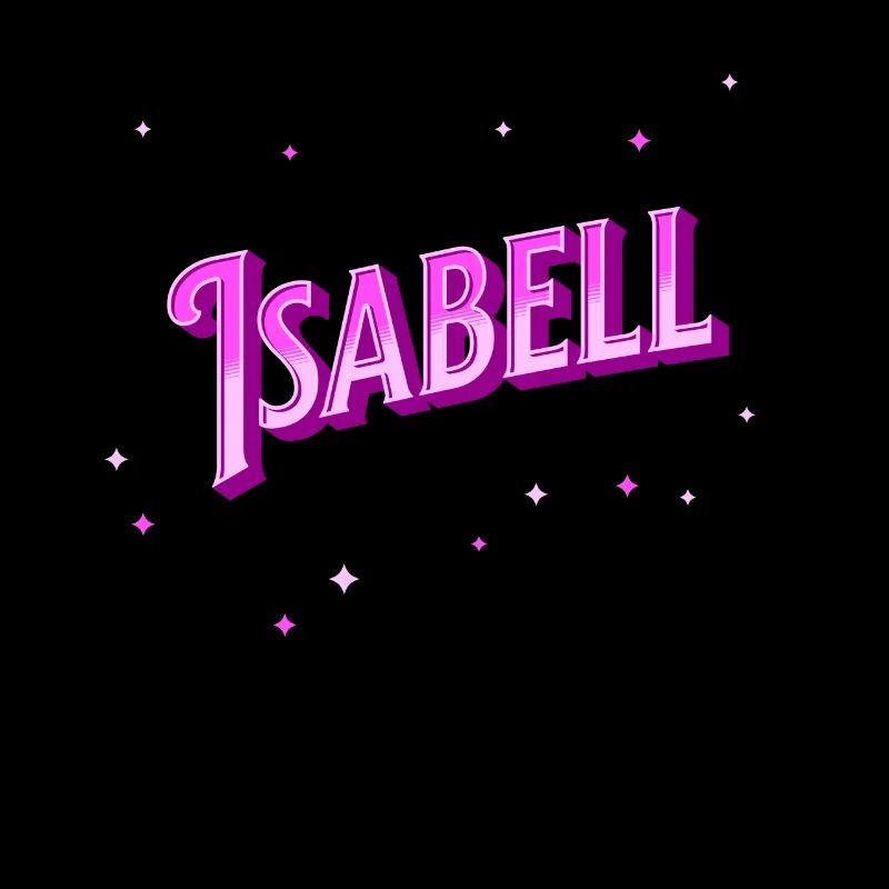 Isabell's name personalized