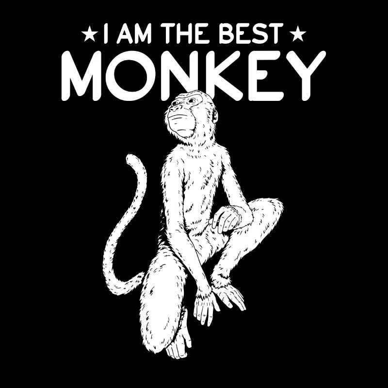 Orangutan Monkey Chimpanzee Monkey - I Am The Best