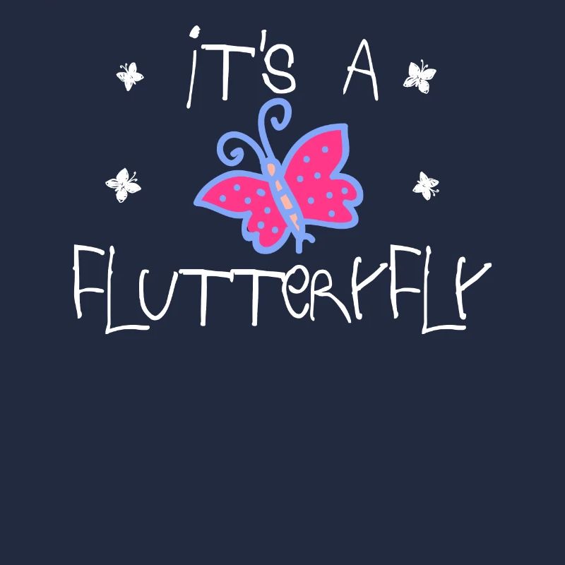 Es ist eine Flatterfliege | Schmetterling
