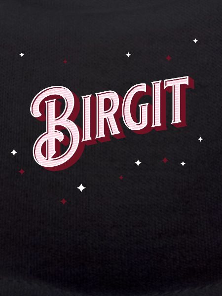Birgit name personalized