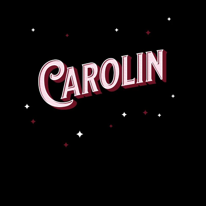 Carolin's name personalized