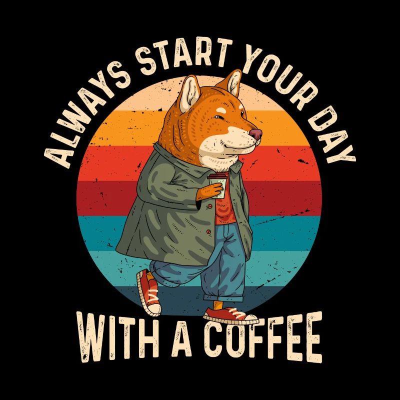 Always start your day with a coffee
