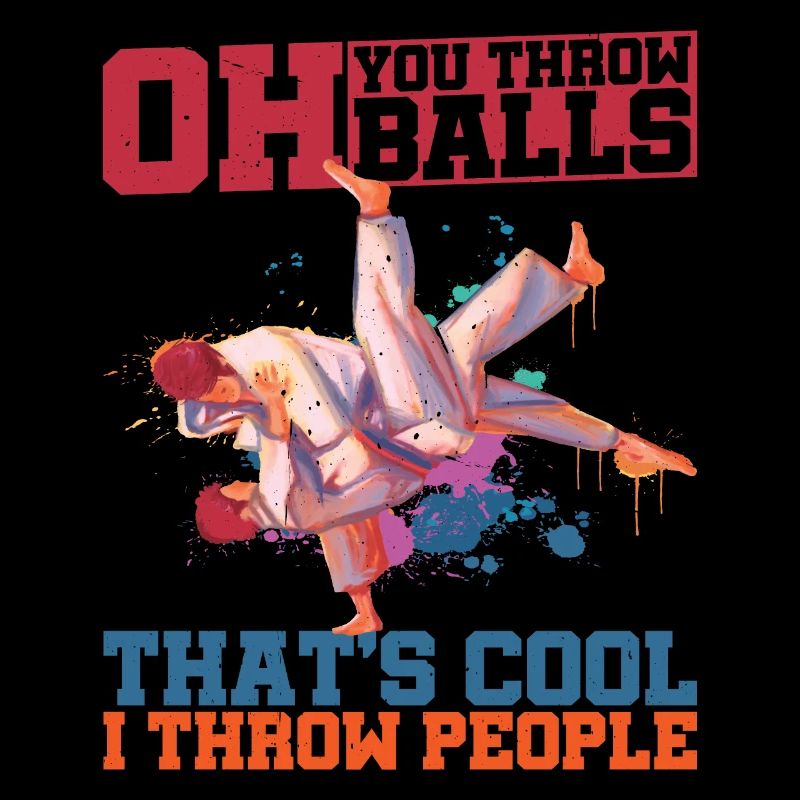 Oh, tu lances des balles, c’est cool, je lance des gens