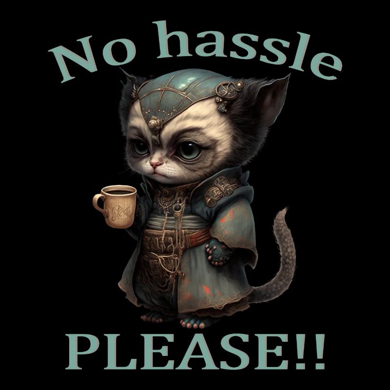 Chat pas de stress s’il vous plaît