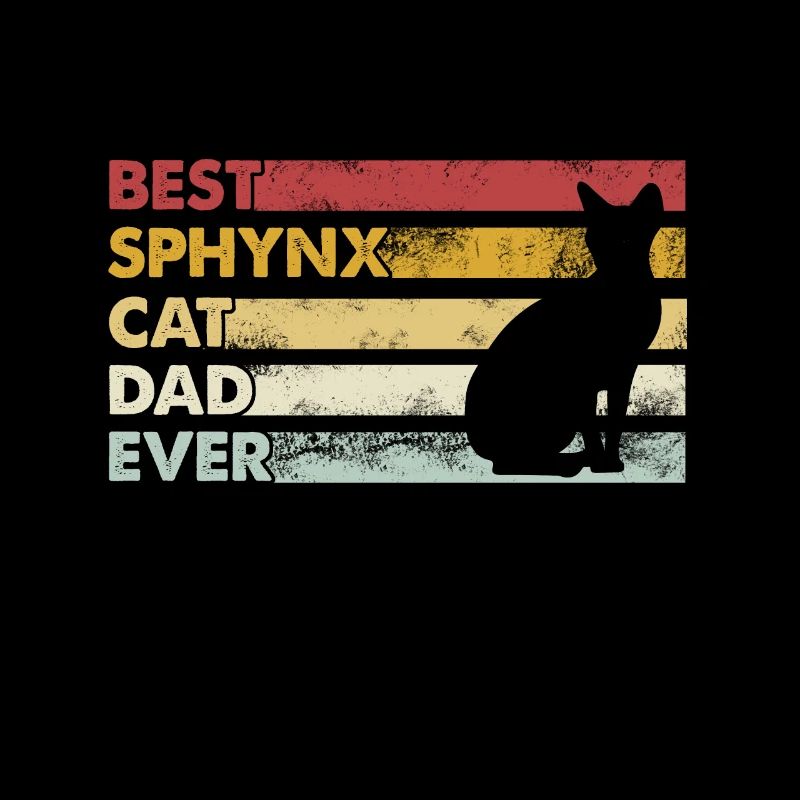 Meilleur père de tous les temps - Sphynx Cat