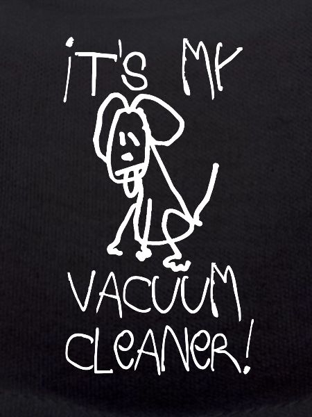 It's my vacuum cleaner!