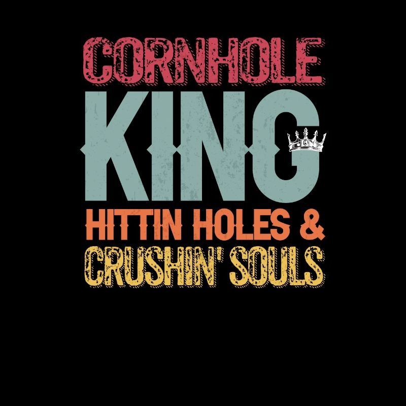 Cornhole King trous de hittin et âmes écrasées