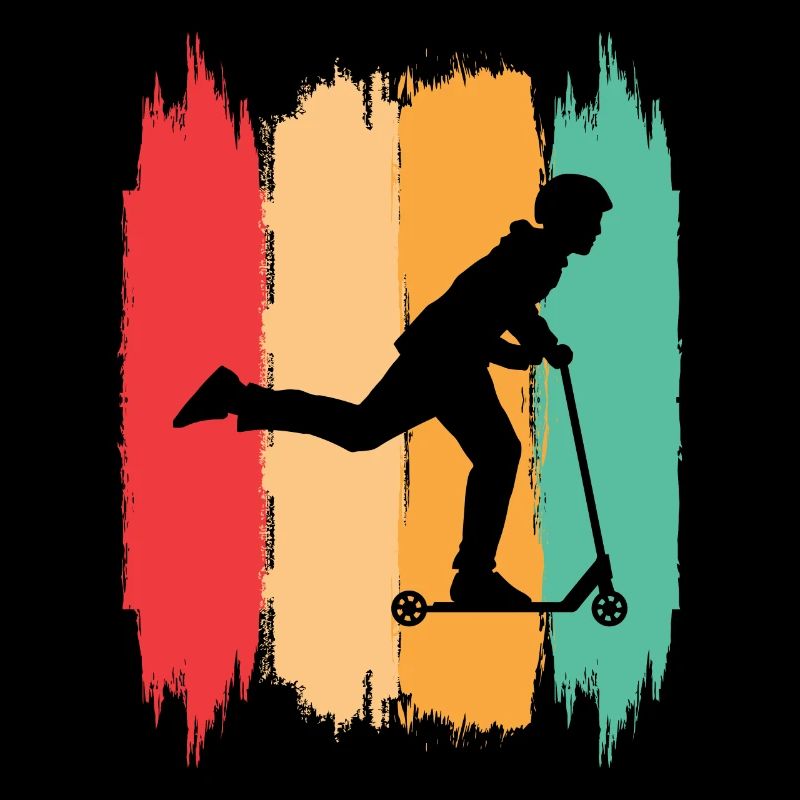 Scooter Stunt Scooter pour enfants Rétro