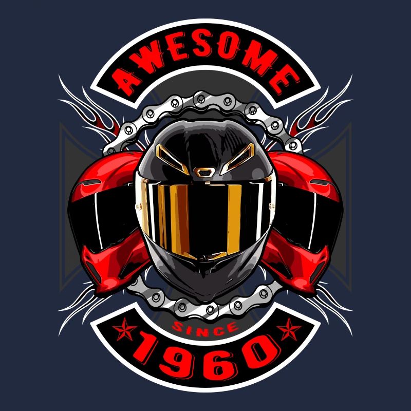 Awesome since 1960, Biker Geburtstag