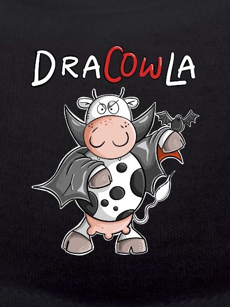 DraCOWla Dracula Cow Halloween