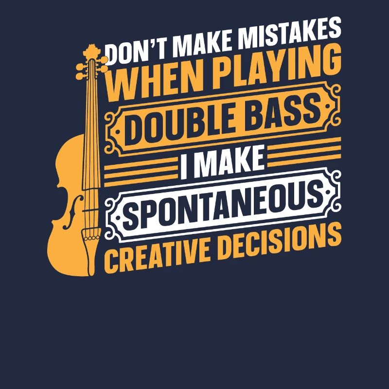 Double Bassist - Don't Make Mistakes When Playing