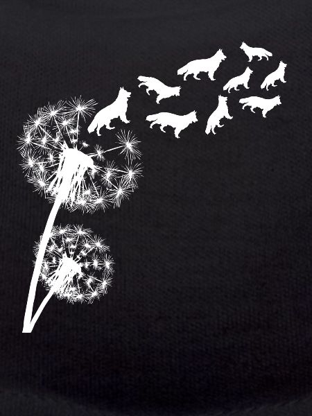 German Shepherd Dandelion