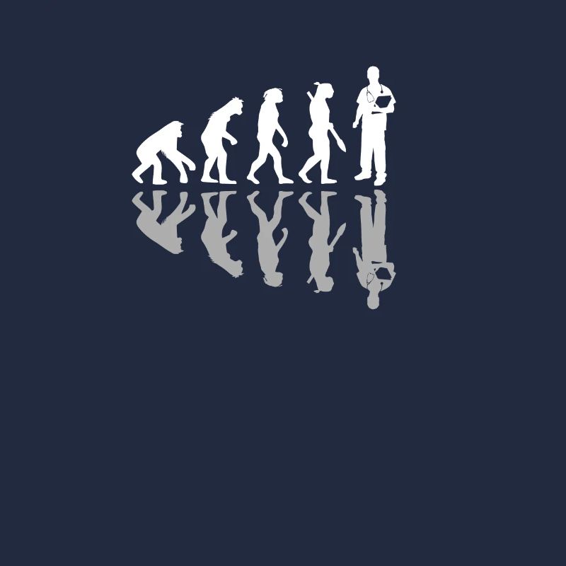 Human Evolution Proud Doctor Medicine Intern
