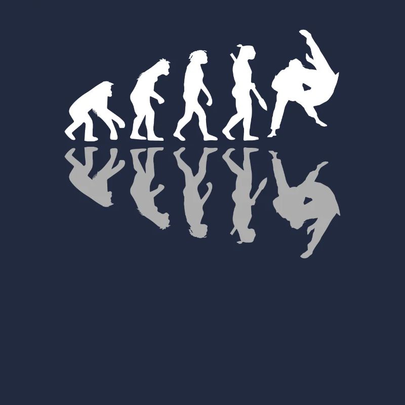 Human Evolution Judo Martial Arts Lover MMA Humor