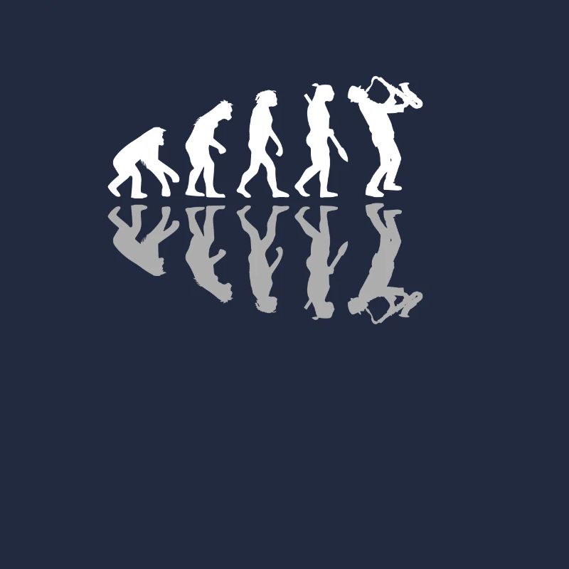 Saxophoniste Human Evolution Musicien de saxophone