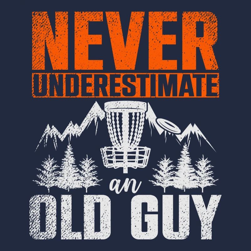 Never Underestimate An Old Guy Disc Golf Course