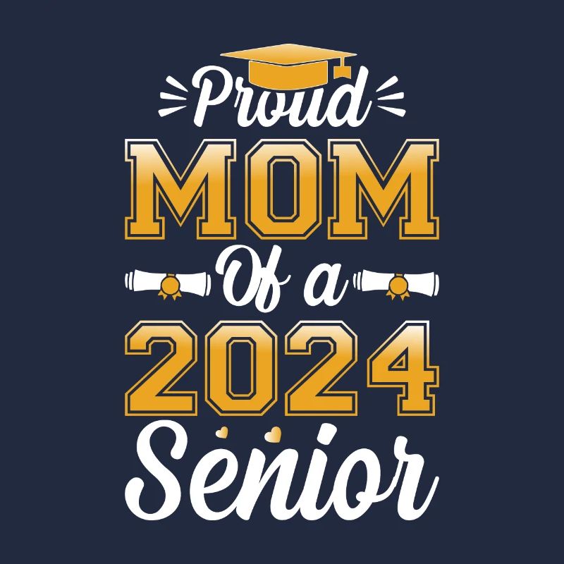 Lustige Stolze Mutter Eines Abschlussgeschenks