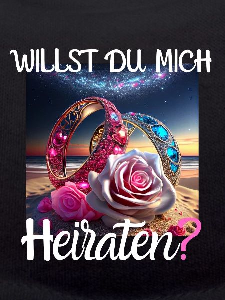 Heiratsantrag für Hochzeit oder Verlobung -