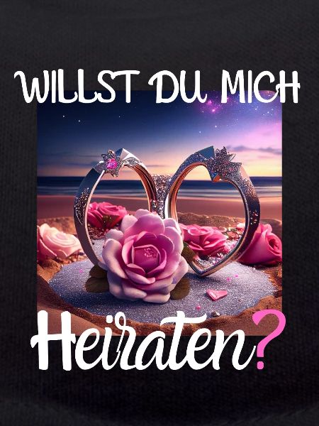 Heiratsantrag für Hochzeit oder Verlobung -