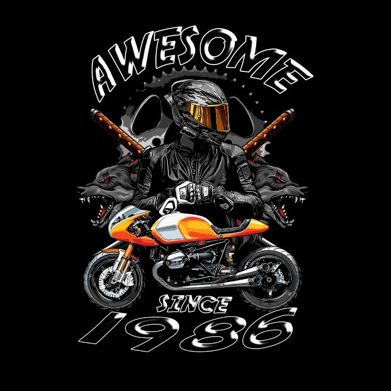 Awesome since 1985, Biker Geburtstag