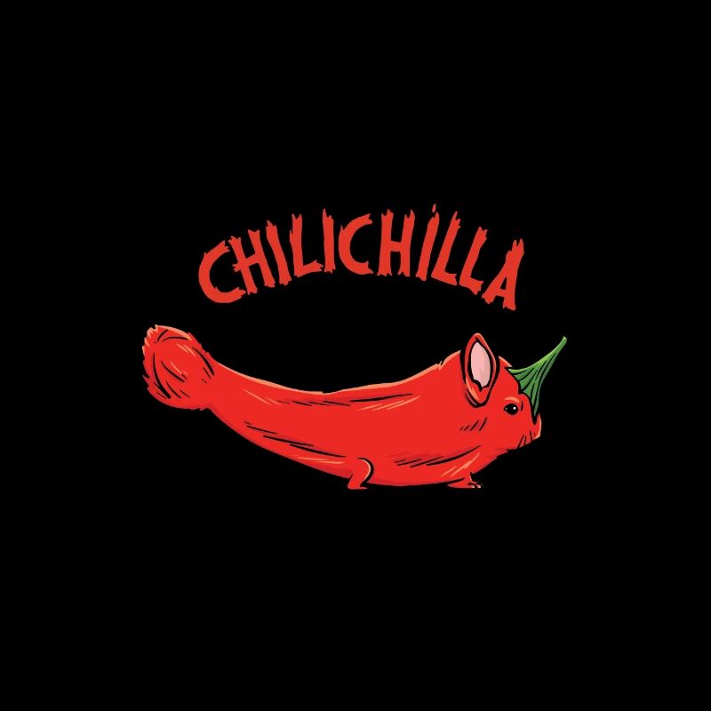 Animals Red chilli pepper "chilichilla"