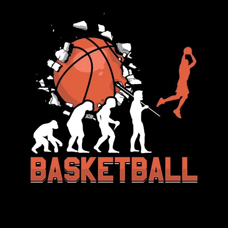 Basketball Evolution From Monkey To Men BBall