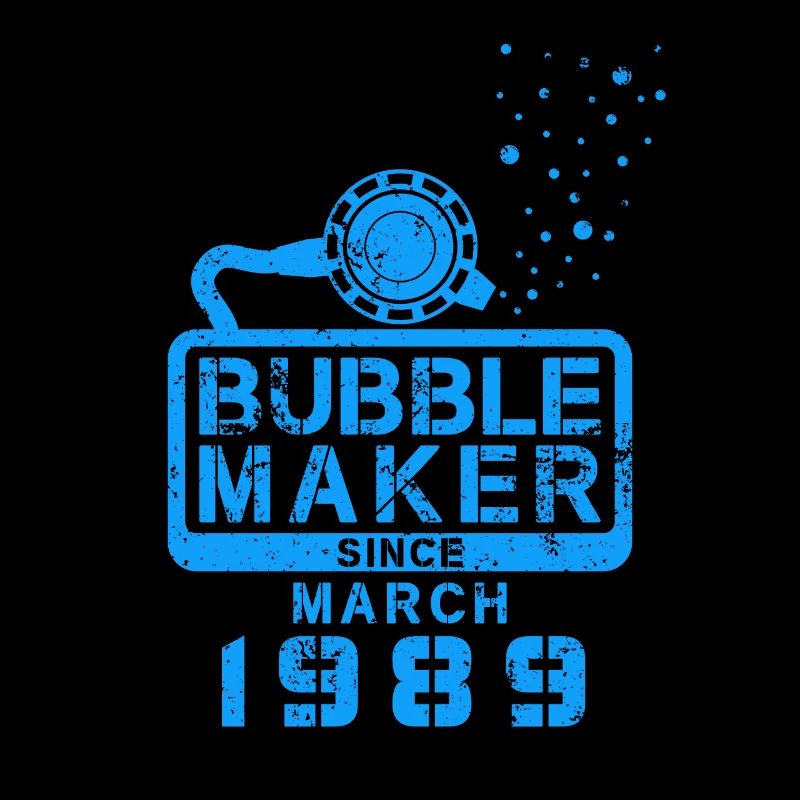 Plongeur Birthday Bubblemaker depuis mars 1989