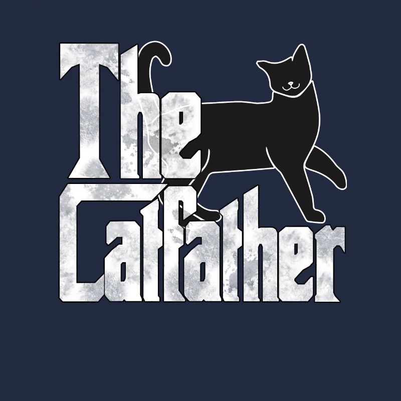 Cat Dad The Catfather Crazy Cat Father Kitty Daddy