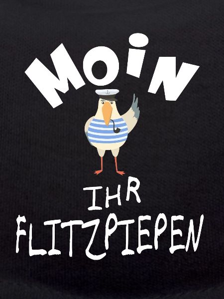 Moin ihr Flitzpiepen lustige Möwe