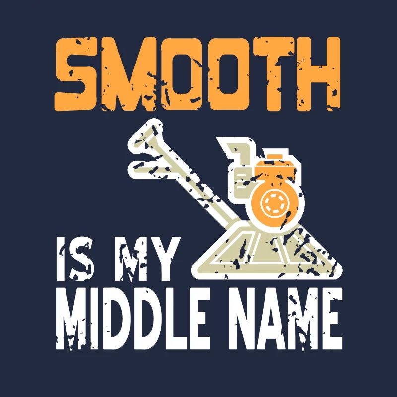 SMOOTH Is My Middle Name Retro Funny Mason Designs