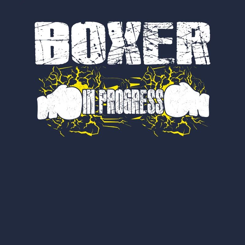 Boxer In Progress Boxing Gloves Cool Boxing Gift